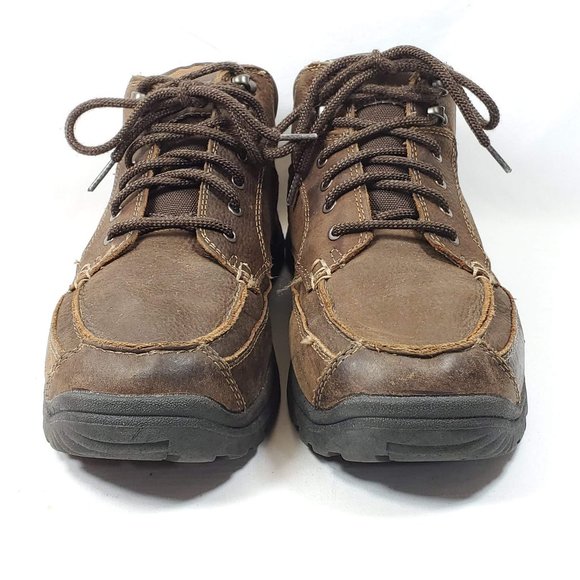 Jarman Desert Boots Men's Sz 12 M Brown Leather - Picture 3 of 8